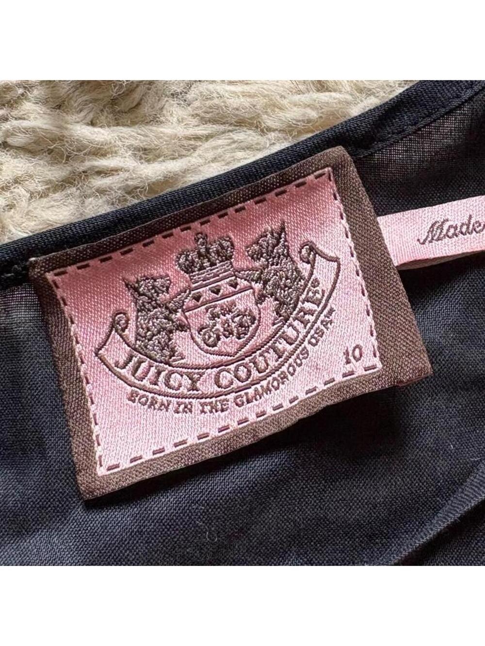 Juicy Couture Women's Black and Navy Dress